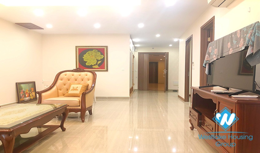 A delightful 3 bedroom apartment for rent in Ciputra, Hanoi